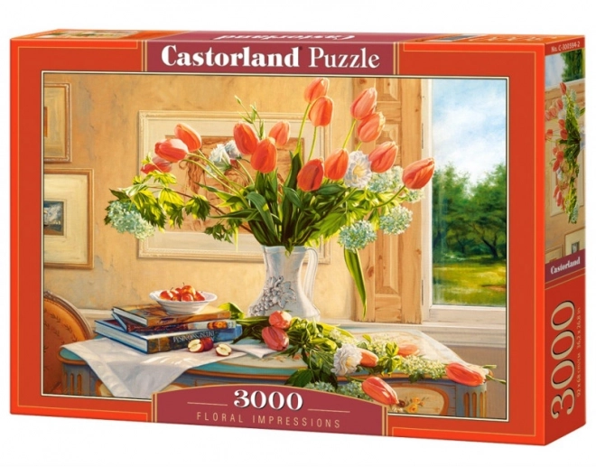 Castorland Puzzle Flower Still Life 3000 Pieces