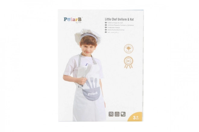 Kids Chef Apron and Hat Set