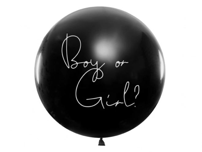 Gender Reveal Balloon Pink Confetti