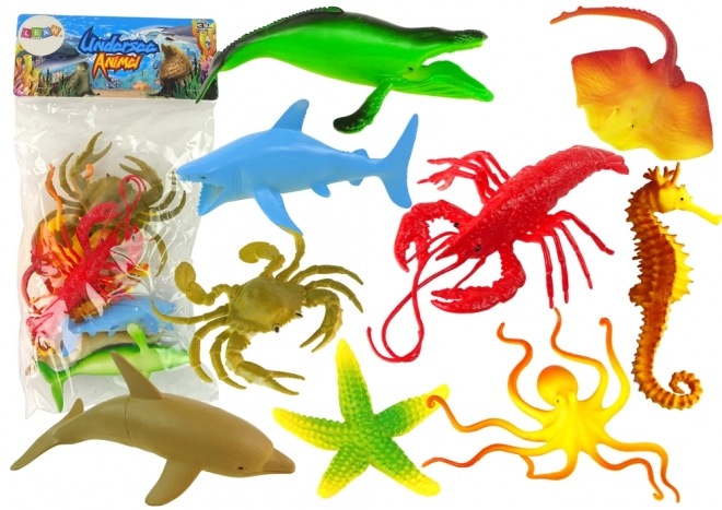 Ocean Animal Figures Set - 9 Pieces