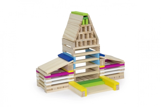 Wooden Building Blocks Set