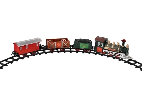 Battery Operated Train Set with Sound and Lights