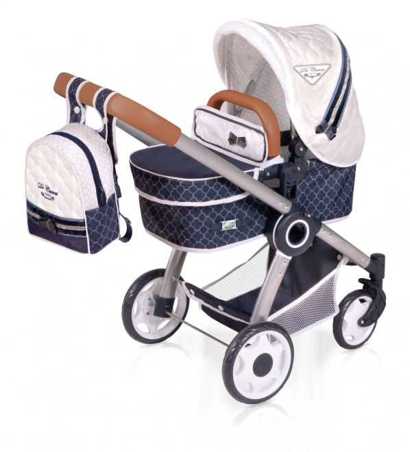 Decuevas 3 in 1 Foldable Doll Stroller with Backpack