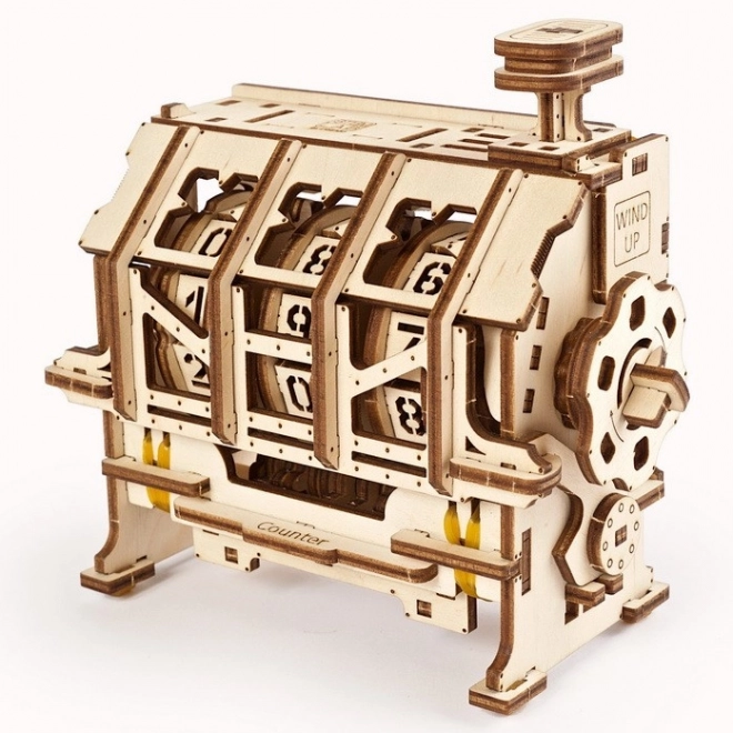 Ugears Wooden Mechanical Counter Puzzle