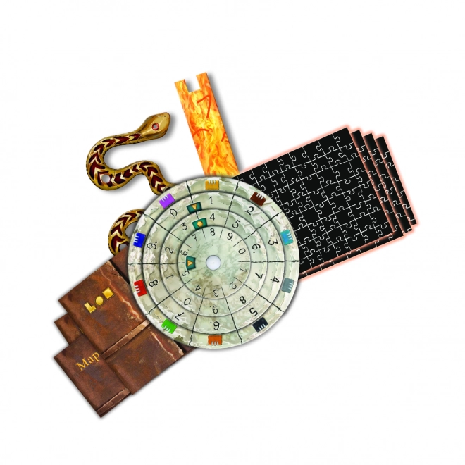 ÚNIKOVÁ HRA S PUZZLE: ZTRACENÝ CHRÁM Párty hra
