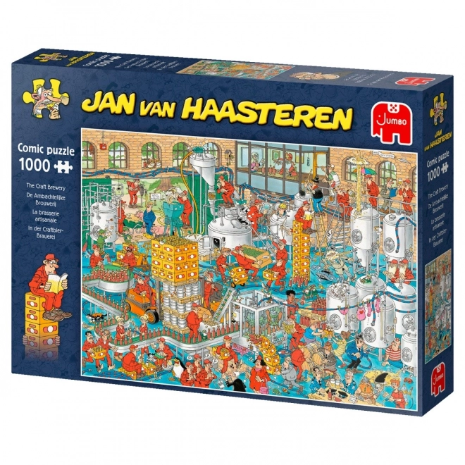 Craft Brewery Jigsaw Puzzle by Jan van Haasteren - 1000 Pieces