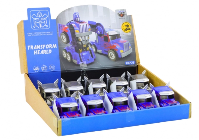 2-in-1 Transforming Robot Truck Toy