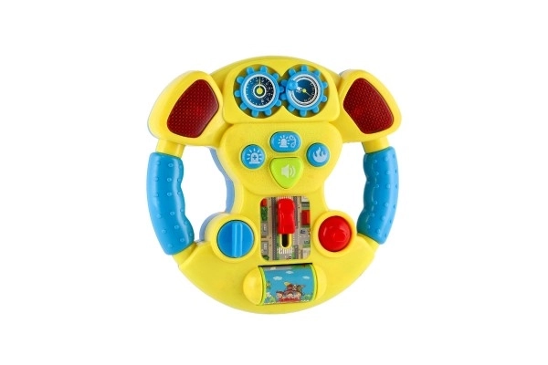 Toy Steering Wheel with Sound and Light