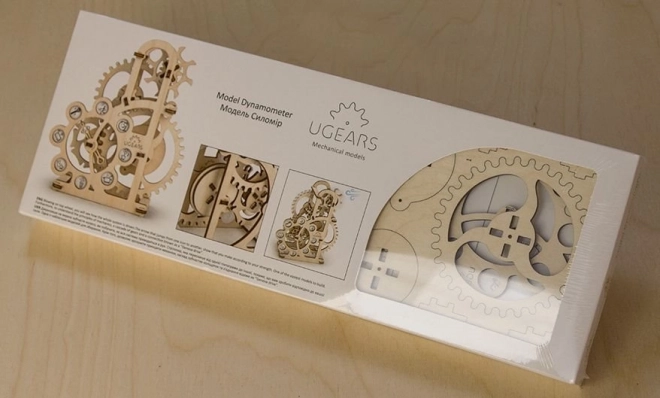 Ugears Wooden Mechanical Puzzle Dynamometer