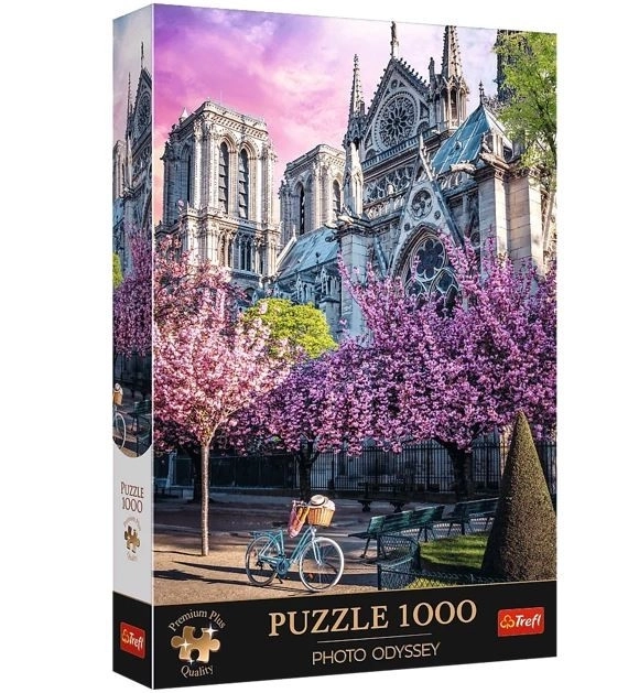 Notre-Dame Cathedral Paris 1000 Piece Jigsaw Puzzle