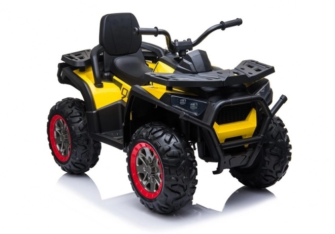 Sárga akkumulátoros quad