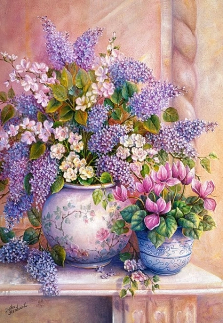 Castorland Lilac Bouquet Puzzle 1500 Pieces