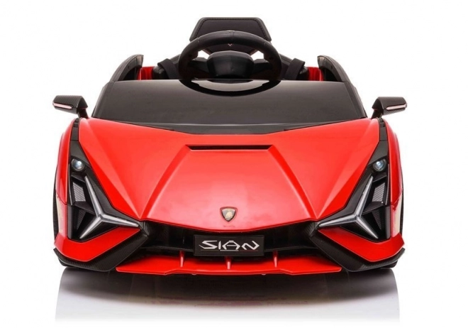 Battery Operated Car Lamborghini Sian Red