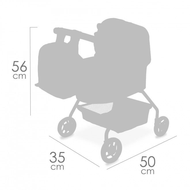 Coco Doll Stroller With Backpack