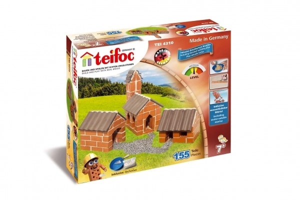 Teifoc Brick Building Set Village