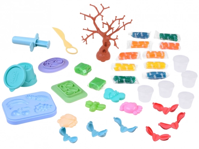 Creative Play Dough Tree Set with Accessories