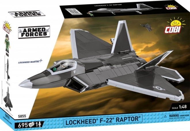 Cobi Armed Forces Lockheed F-22 Raptor Model Kit