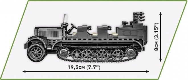 World War II German Sd.Kfz. 7 Half-Track Model Set