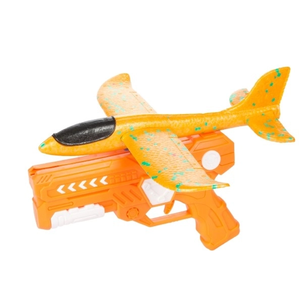 Foam Plane Launcher with Toy Gun