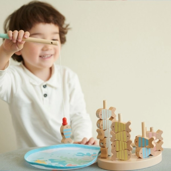 Fishing Game Wooden Puzzle Set