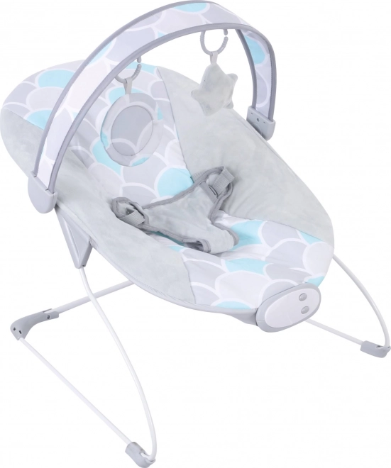 FreeON Vibrating Baby Bouncer Enjoy Blue