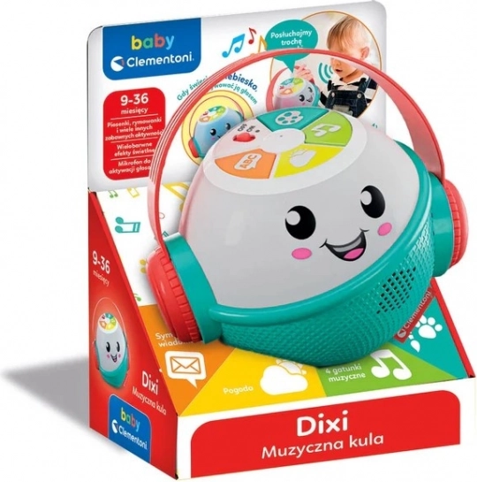 Dixi sfera musicale – giocattolo interattivo per i più piccoli