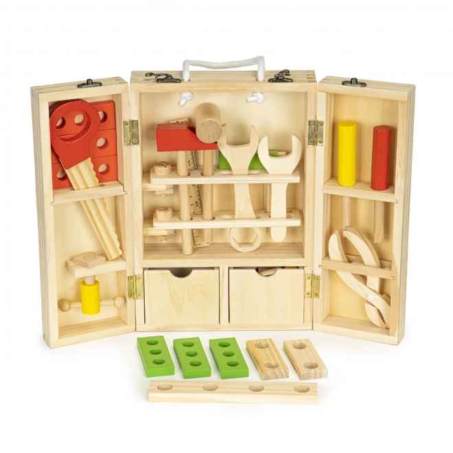 Wooden Tool Box Set