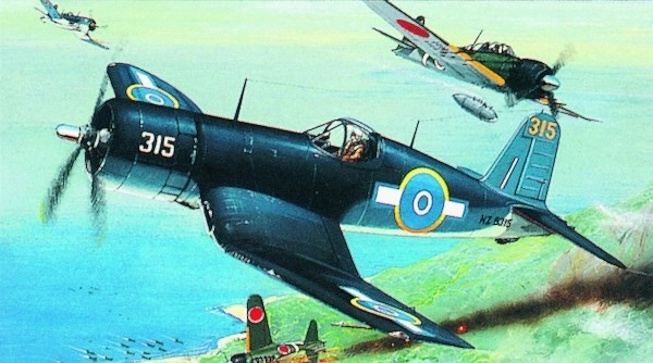 Realistic F4U-1 Corsair Model Kit