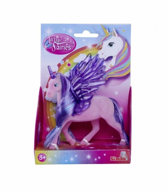 Unicorn with Glittering Wings