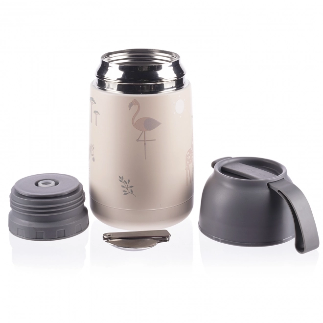 Safari Food Thermos with Silicone Handle 620ml