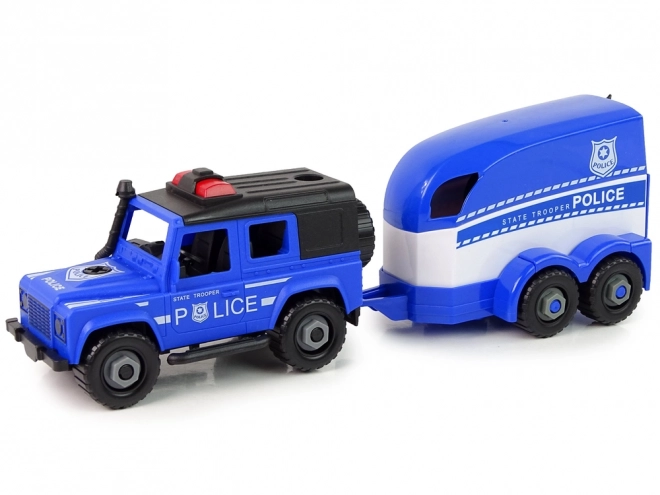 Police Off-Road Transporter DIY Set