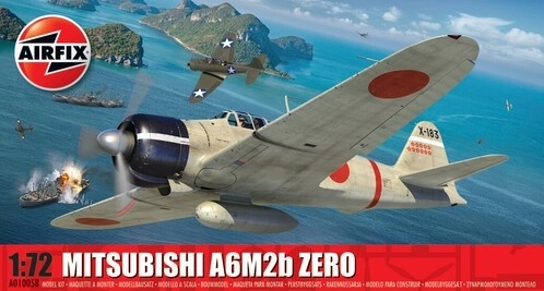 Plastic Model Mitsubishi Zero 1/72