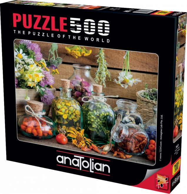 Herbal Therapy 500 Piece Puzzle