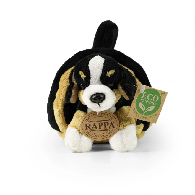 Bernese Mountain Dog Plush Toy with Carrier