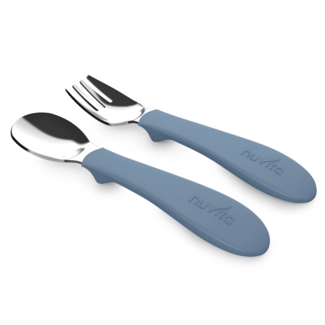 Children's Cutlery Set Powder Blue