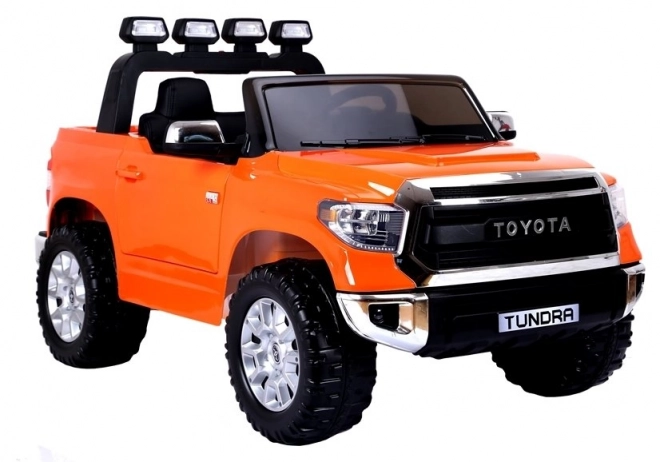 Battery Operated Orange Toyota Tundra Ride-On Car