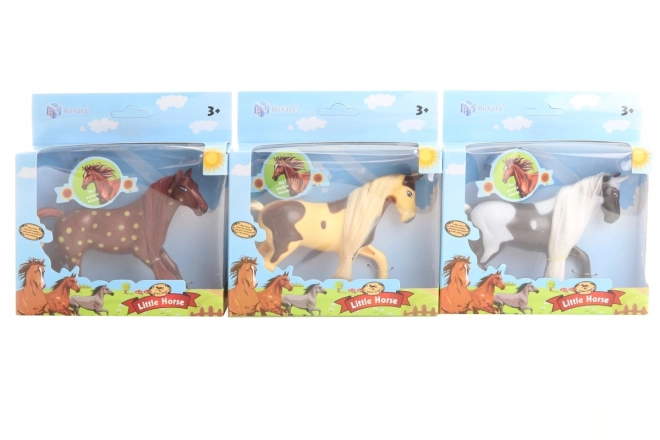 Plastic Horse Toy in Box