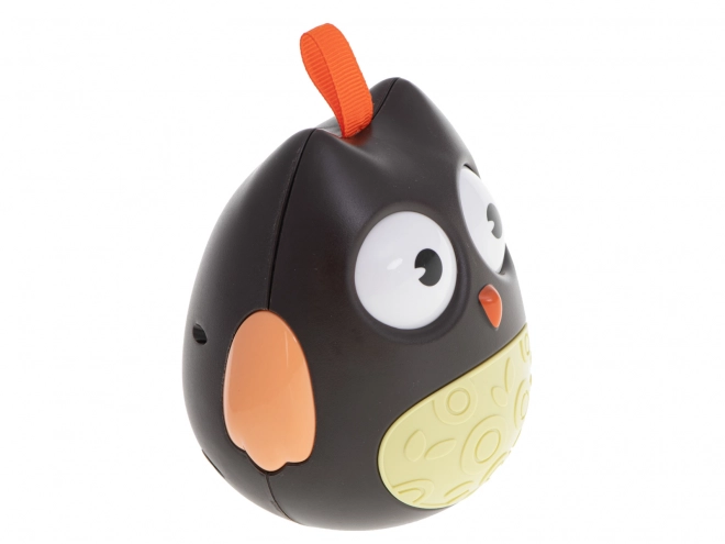 Sensory Blue Owl Toy – Black