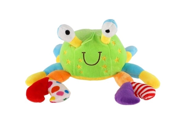 Plush Rattle Crab Toy