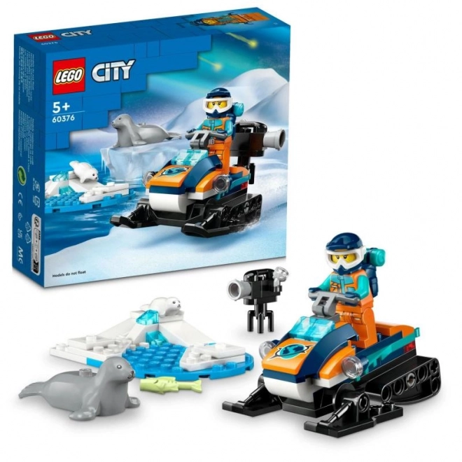 Arctic Explorer Snowmobile LEGO City Set