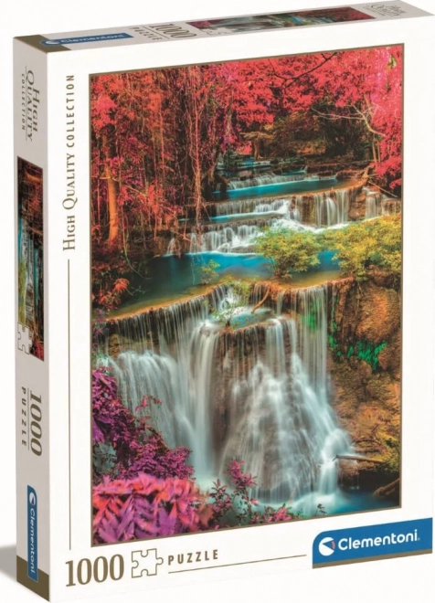 Colorful Waterfalls in Thailand Puzzle 1000 Pieces