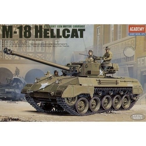 U.S. Army M18 Hellcat Tank Model Kit