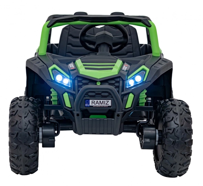 Children's Electric Car Buggy UTV 2000M Racing Green