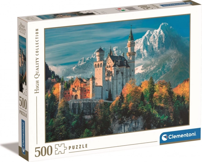 Neuschwanstein Castle 500-Piece Puzzle by Clementoni