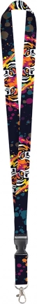 Lanyard with Tiger Motif