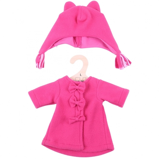 Pink Jacket with Hat for 38cm Dolls