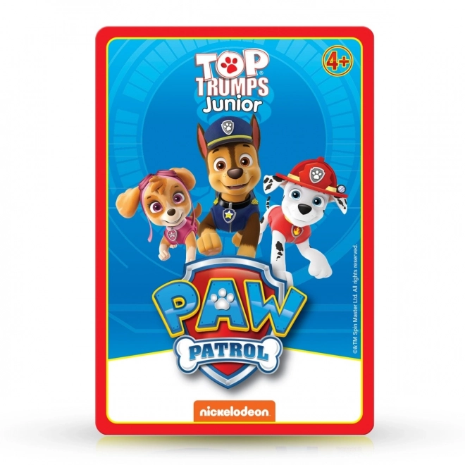 Top Trumps Paw Patrol Card Game Tin