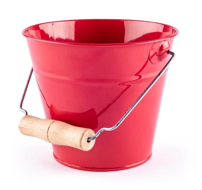 Red Garden Bucket