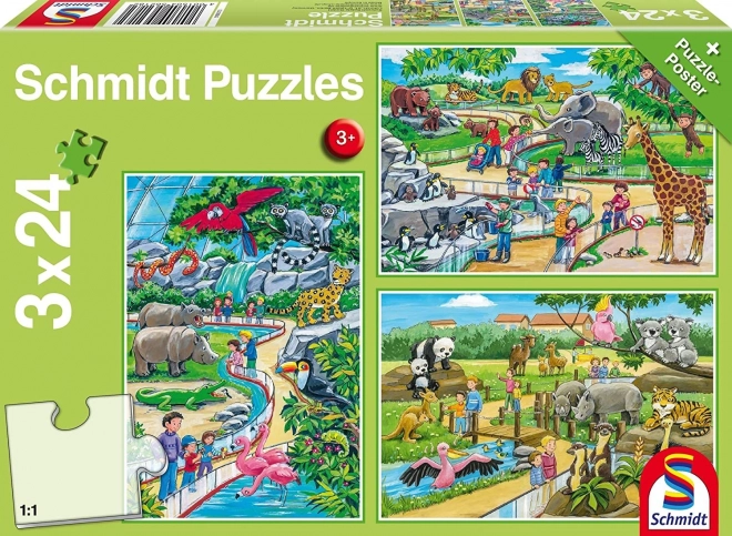 Schmidt Puzzle Adventure in the Zoo