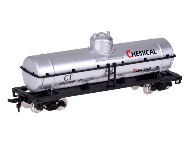 Electric Train Set with Control Unit - Freight Train with Tank Cars